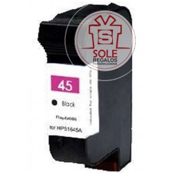 Cart, HP (45) 51645A Negro...