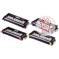 Toner Dell 3130 Cyan (Reman,)